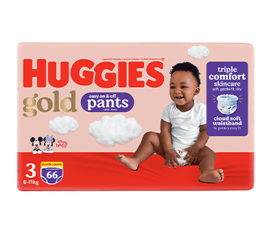 Huggies Gold Pants