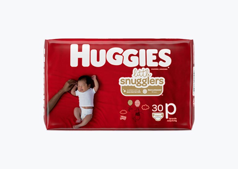 Huggies Little Snugglers pack