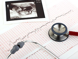 High blood pressure marked on a chart